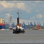 " Samstag auf der Elbe "