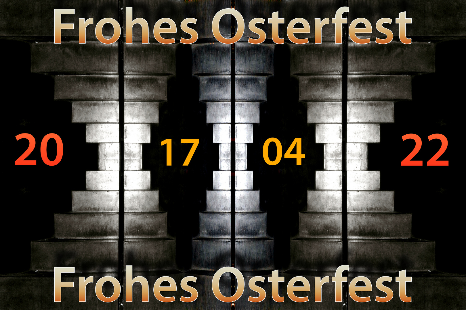 Samstag ist Zahl-Tag  -  17.04.2022 Frohes Osterfest