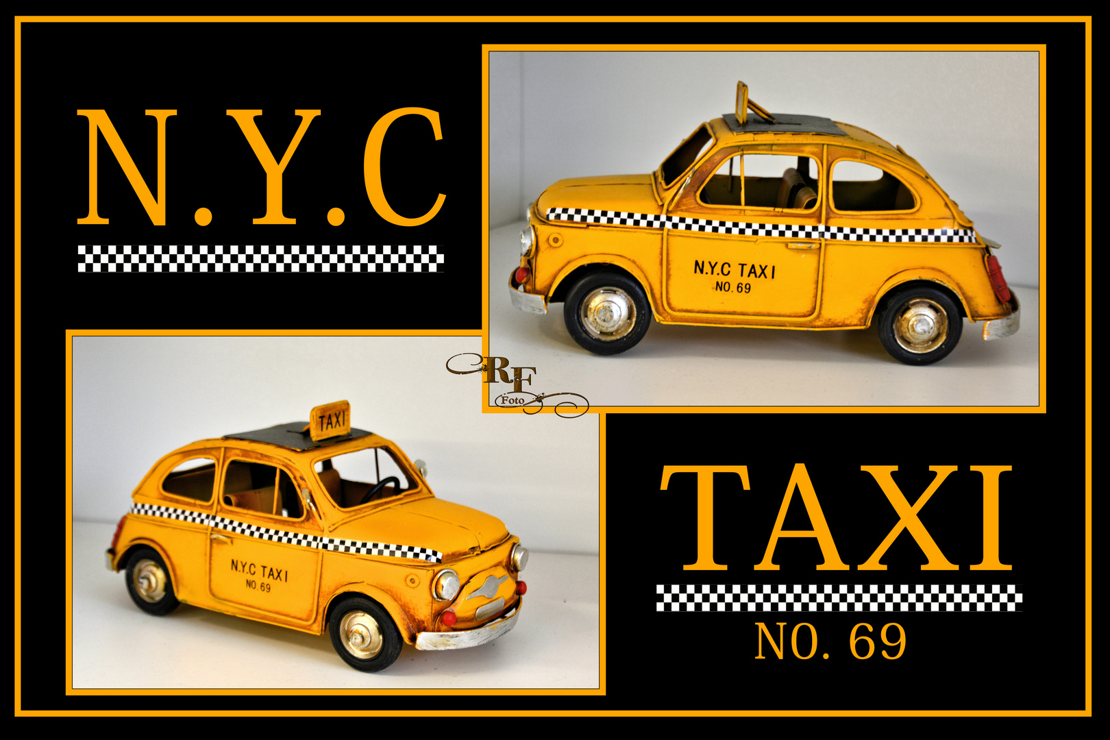 Samstag ist Zahl-Tag  -  Taxi Nr. 69