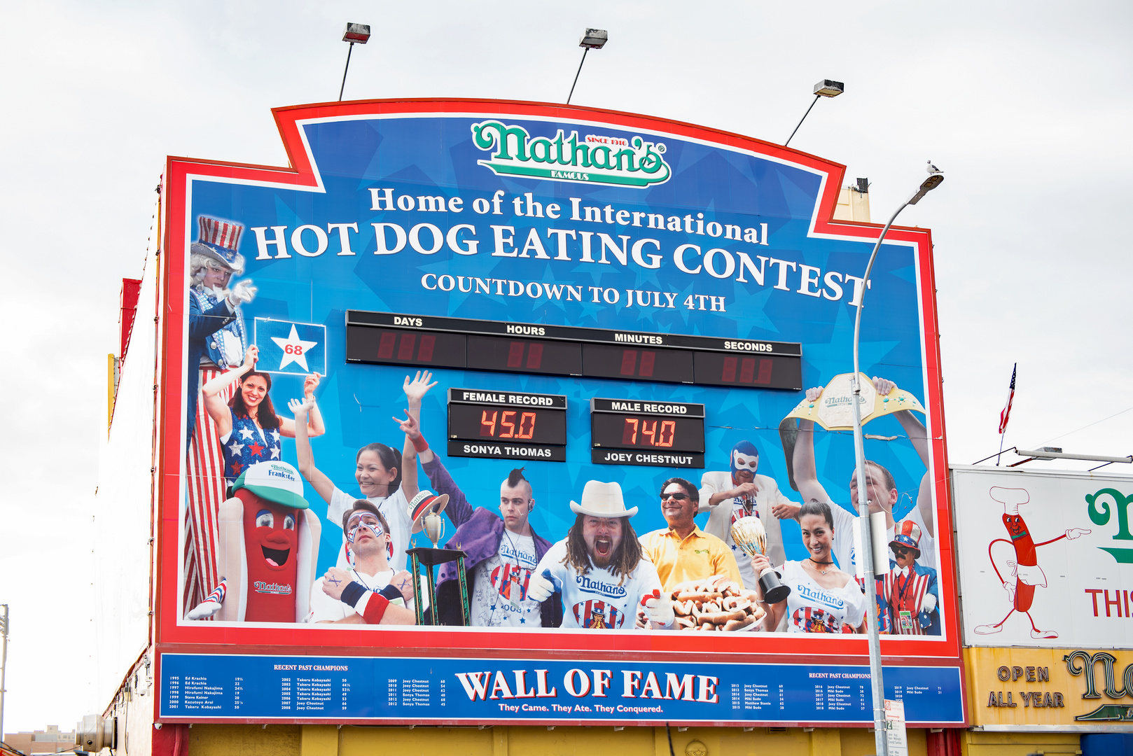 Samstag ist Zahltag - Hot-Dog Eating Contest