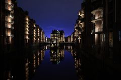 Samstagabend auf der Poggenmühlenbrücke