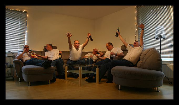 samstagliche Fussballrunde