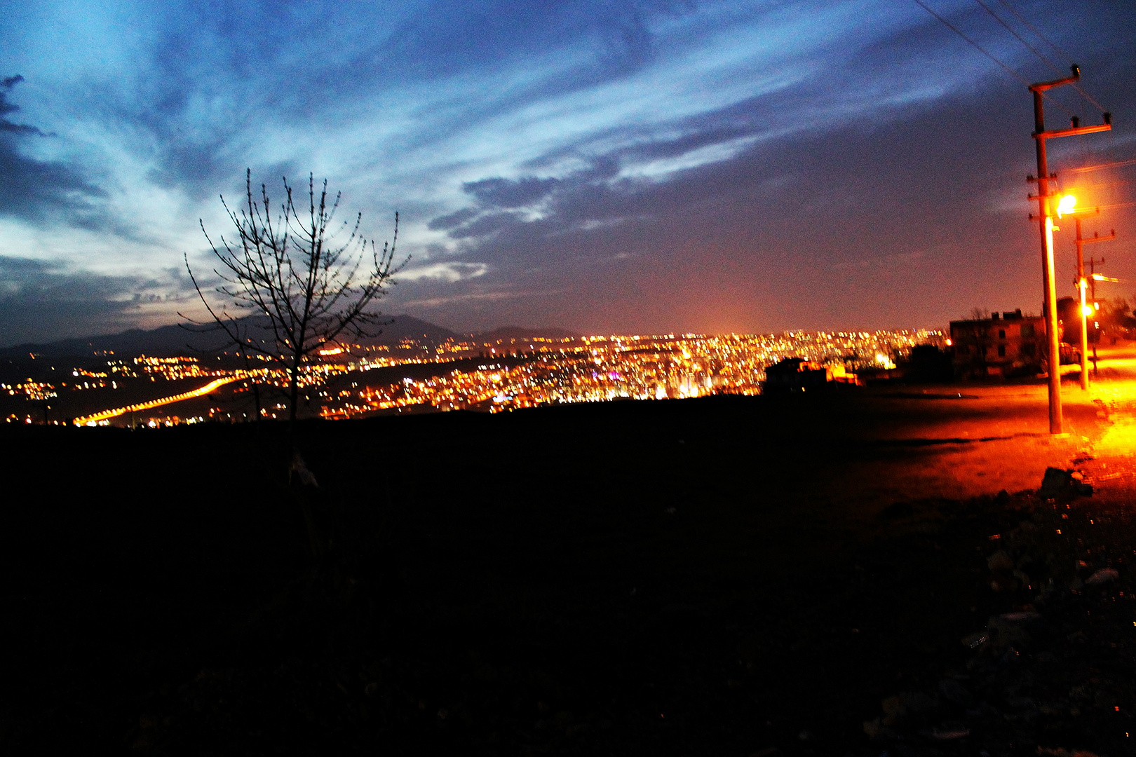 Samsun bei Nacht