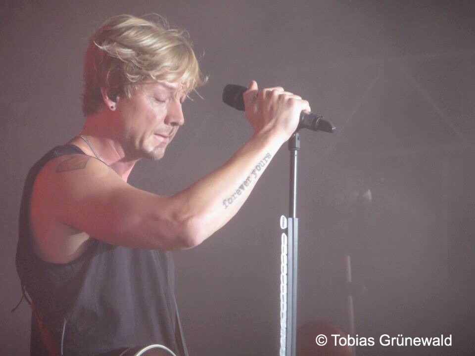 Samu Haber - Sunrise Avenue, 11.07.2014 Köln Tanzbrunnen