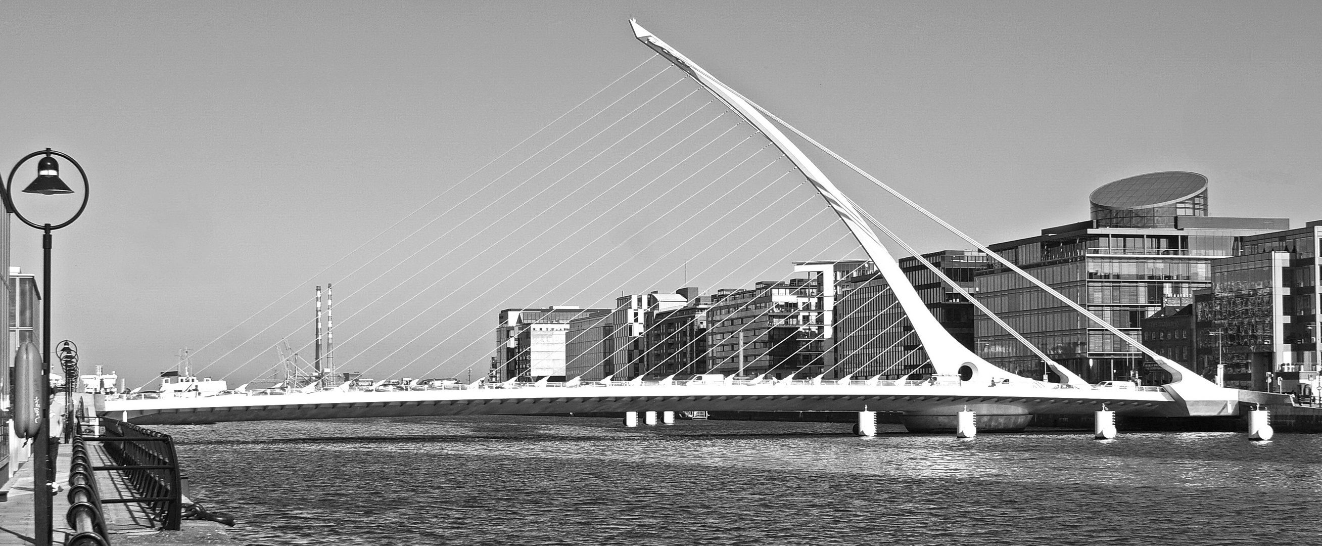 Samuel Beckett Bridge in Dublin