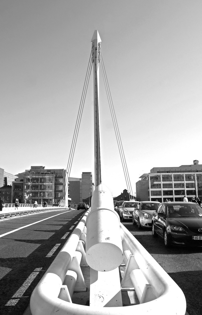 Samuel Beckett Bridge in Dublin