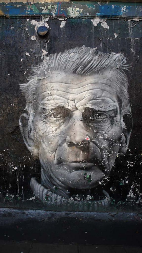 SamuelBeckett a Portobello