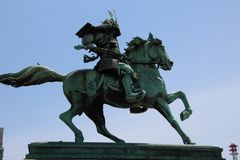 Samurai auf Pferd