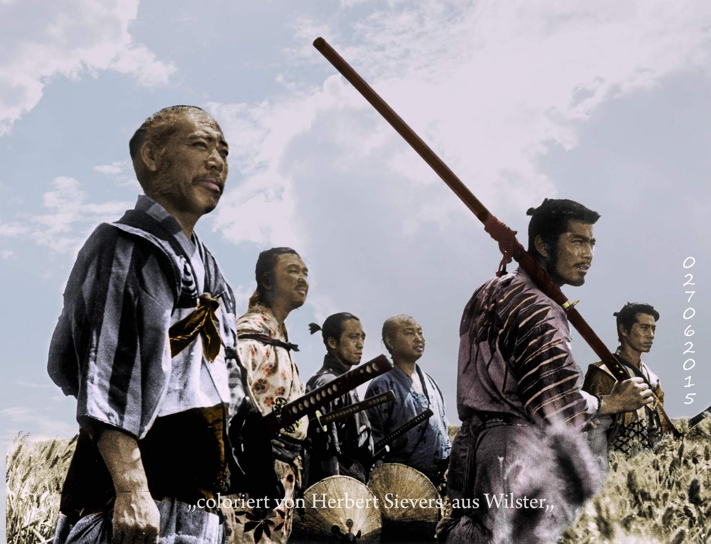 samurai,,coloriert,,