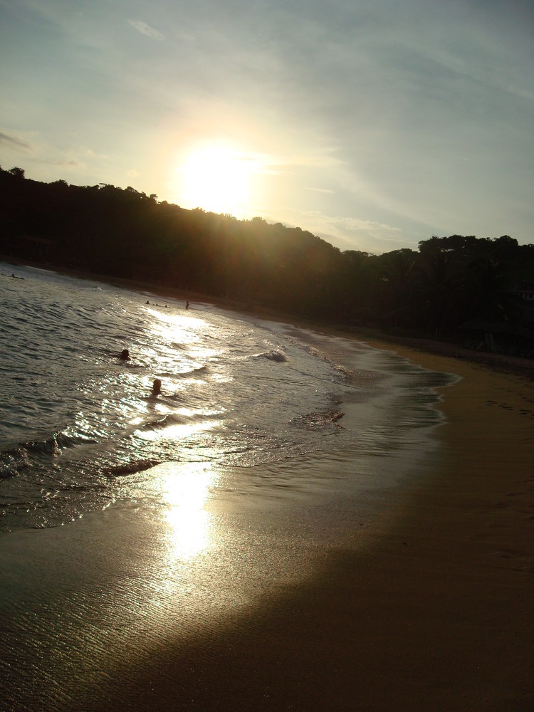 San Agustinillo atardecer