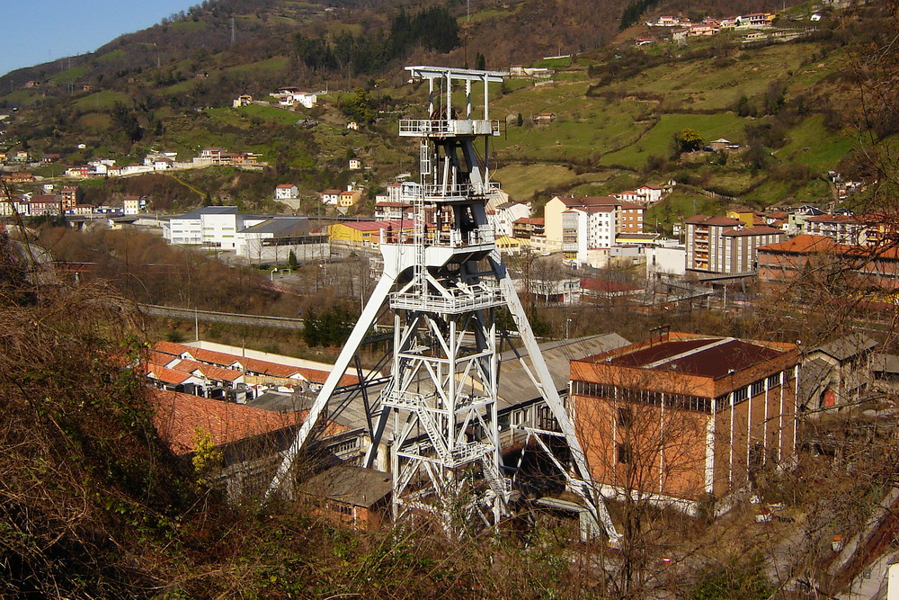 San Antonio colliery; Asturias - Northern Spain.