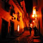 San Blas de noche