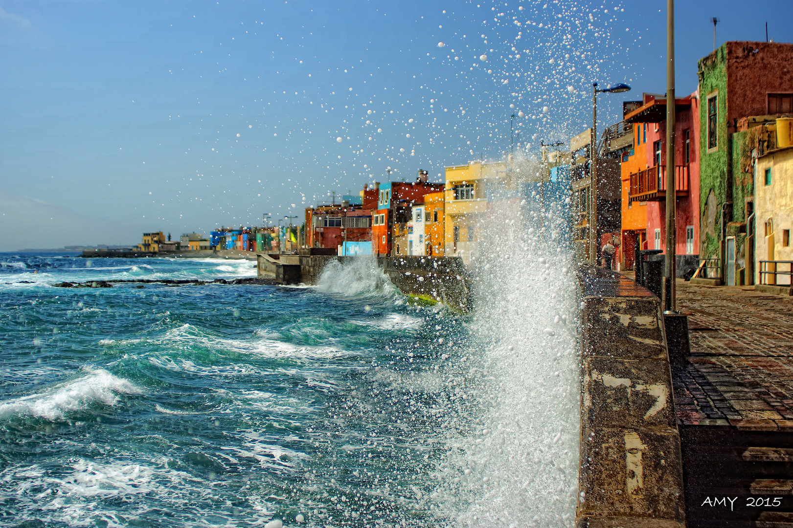 SAN CRISTOBAL, EL BARRIO PESCADOR (GRAN CANARIA). Dedicada a CLAUDIO MICHELI.