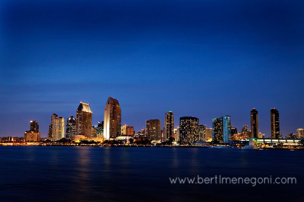 San Diego, view from Coronado Island