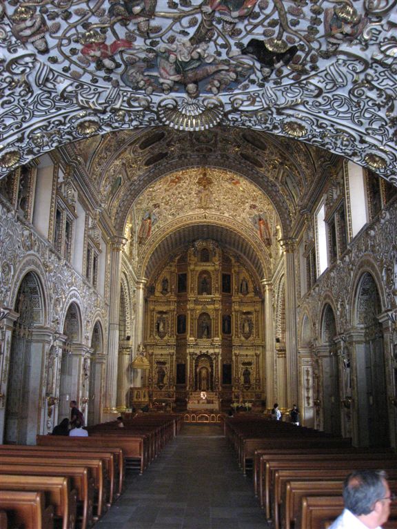 "San Felipe Neri" in Oaxaca eine der schönsten Kirchen die ich bisher sah.