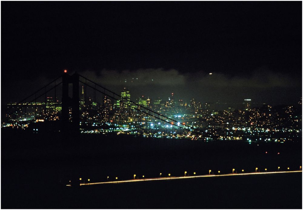 San Fran at night