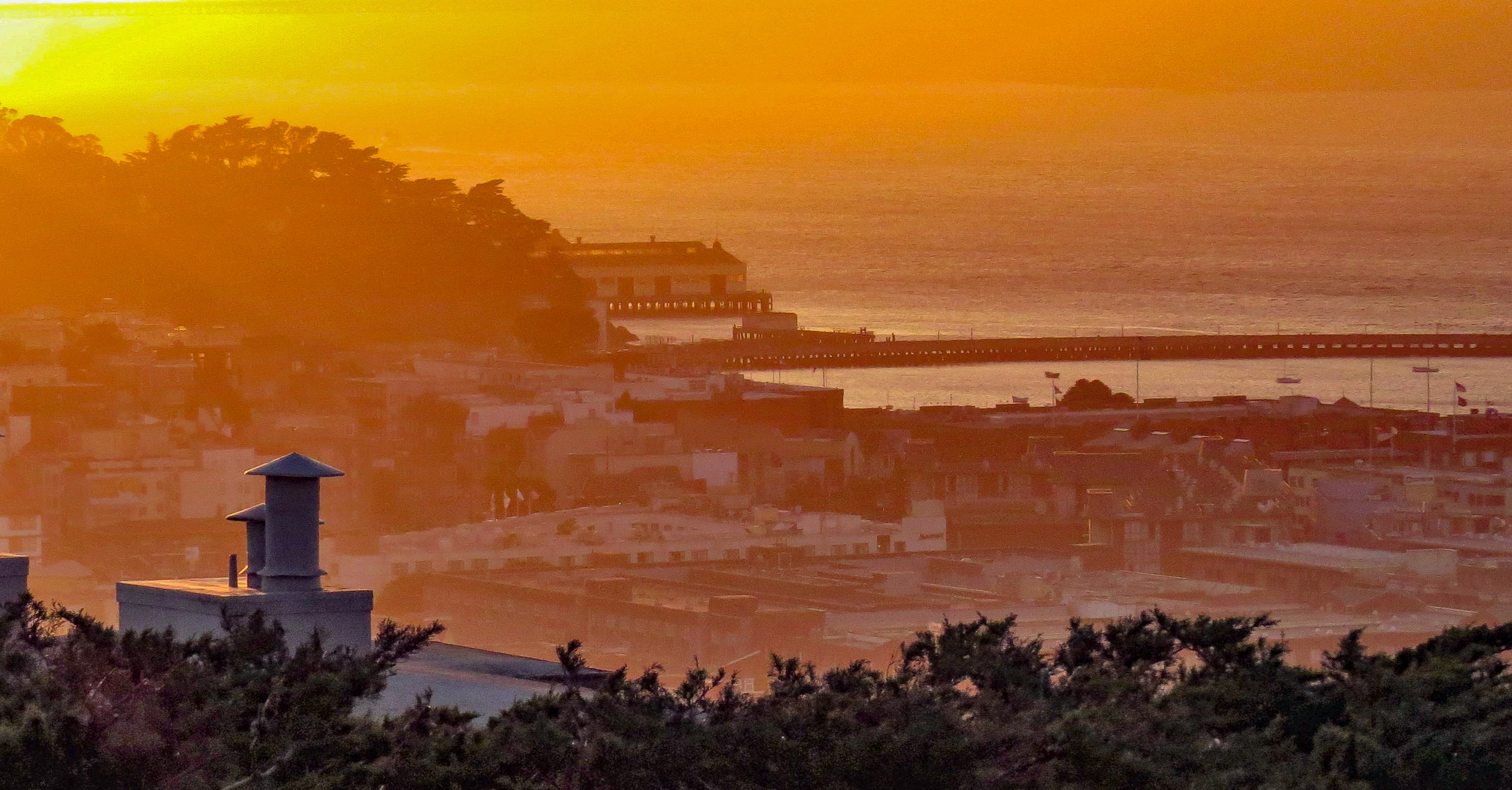 San Francisco Abendstimmung