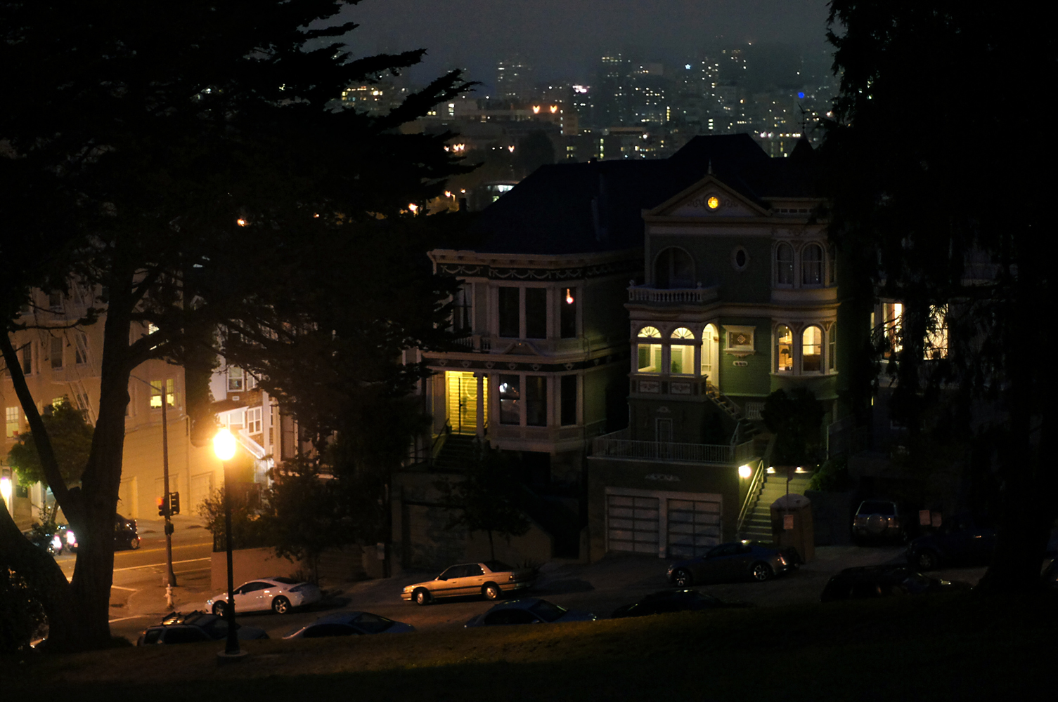 San Francisco, Alamo Square.