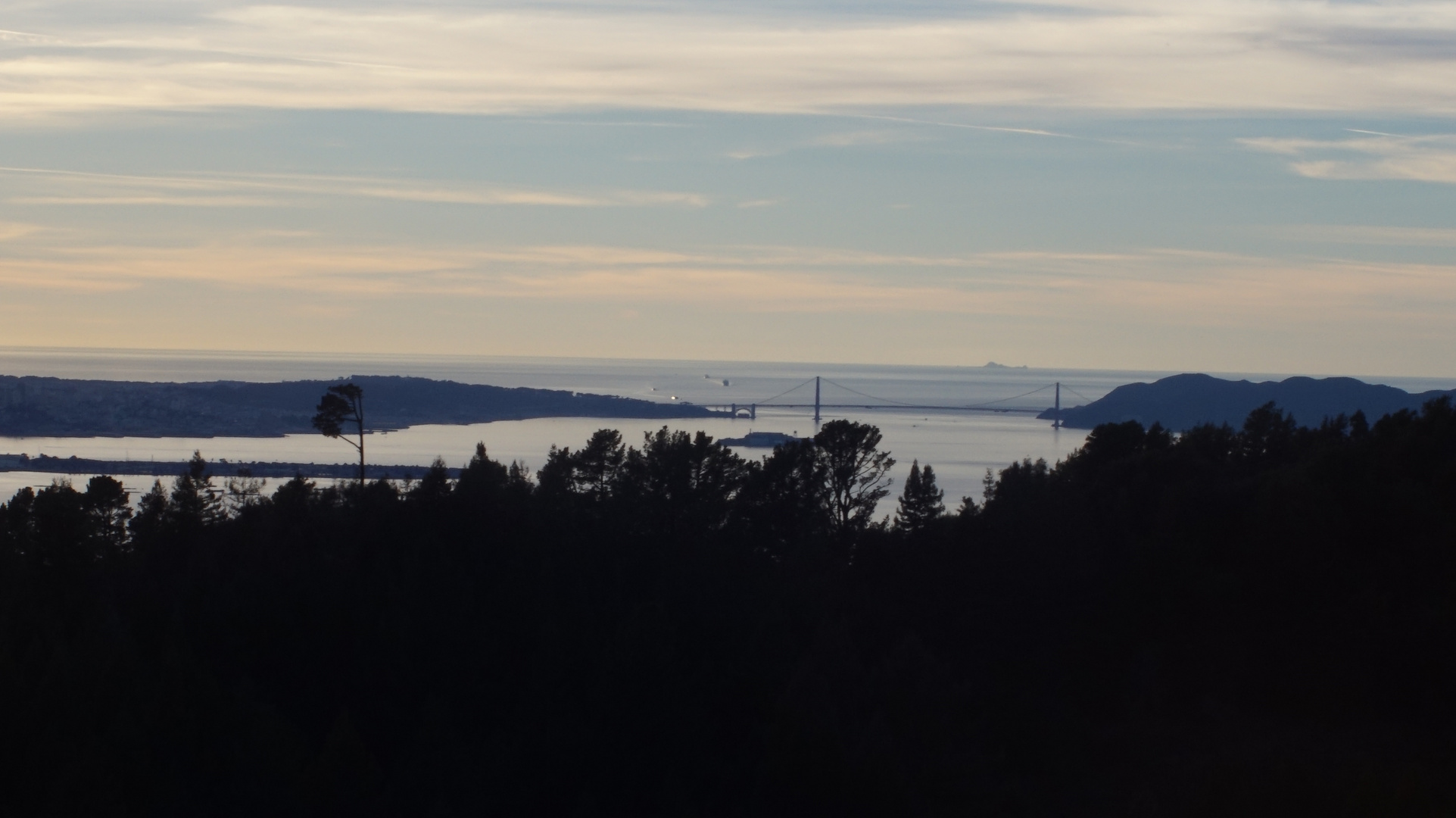 San Francisco bay and the Farallon islands