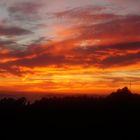 San Francisco bay at sunset