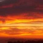 San Francisco bay at sunset