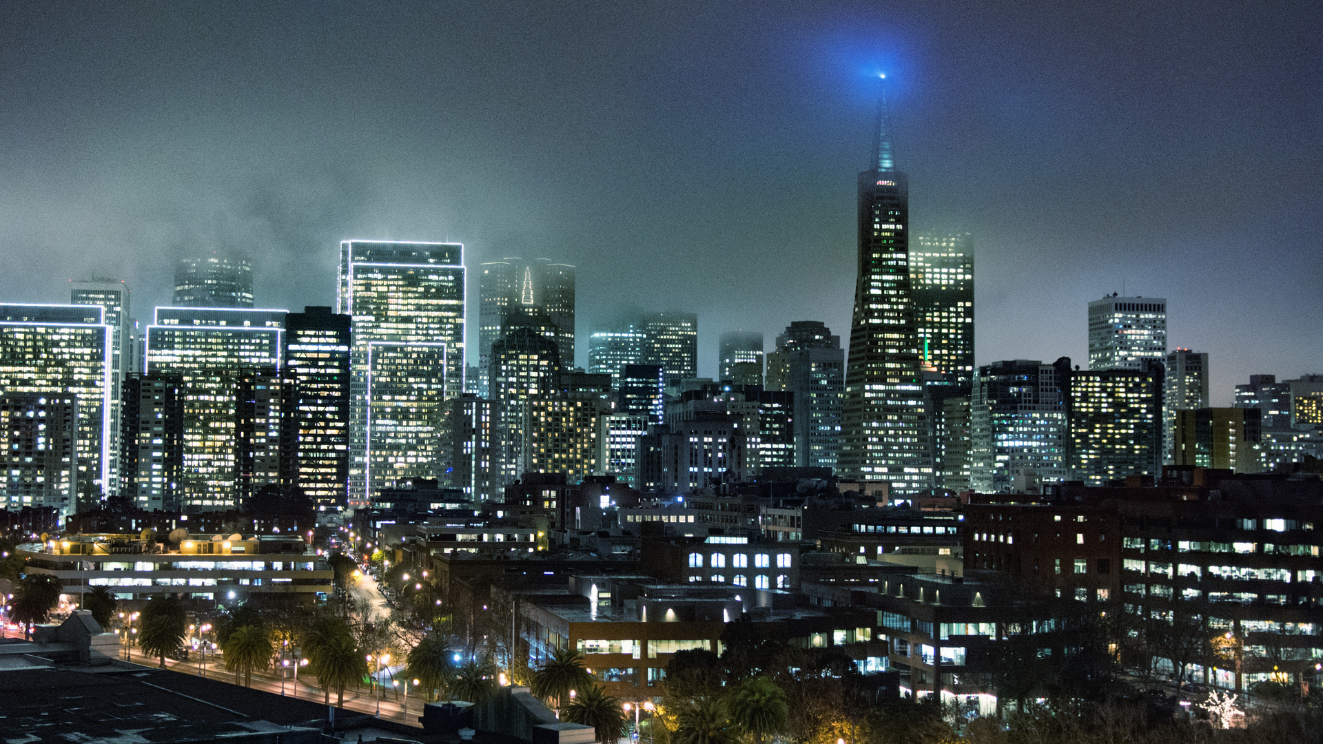San Francisco Bei Nacht Foto Bild City Usa World Bilder Auf Fotocommunity