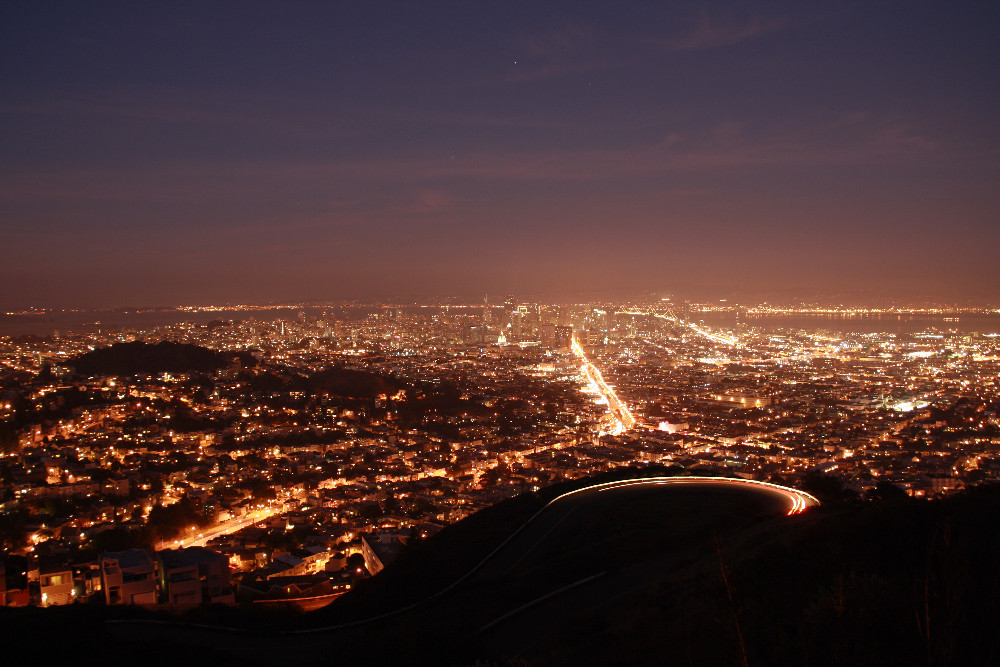 San Francisco bei Nacht