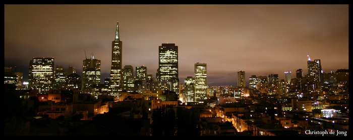 San Francisco bei Nacht