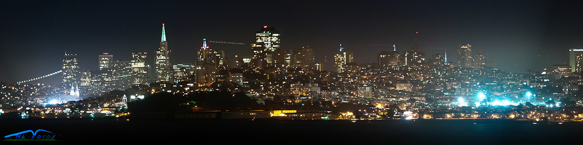 San Francisco Bei Nacht Foto Bild North America United States California Bilder Auf Fotocommunity