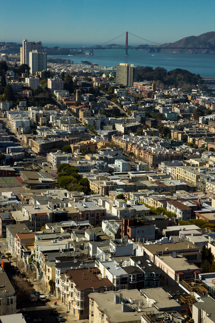 San Francisco - Blick vom Coit Tower