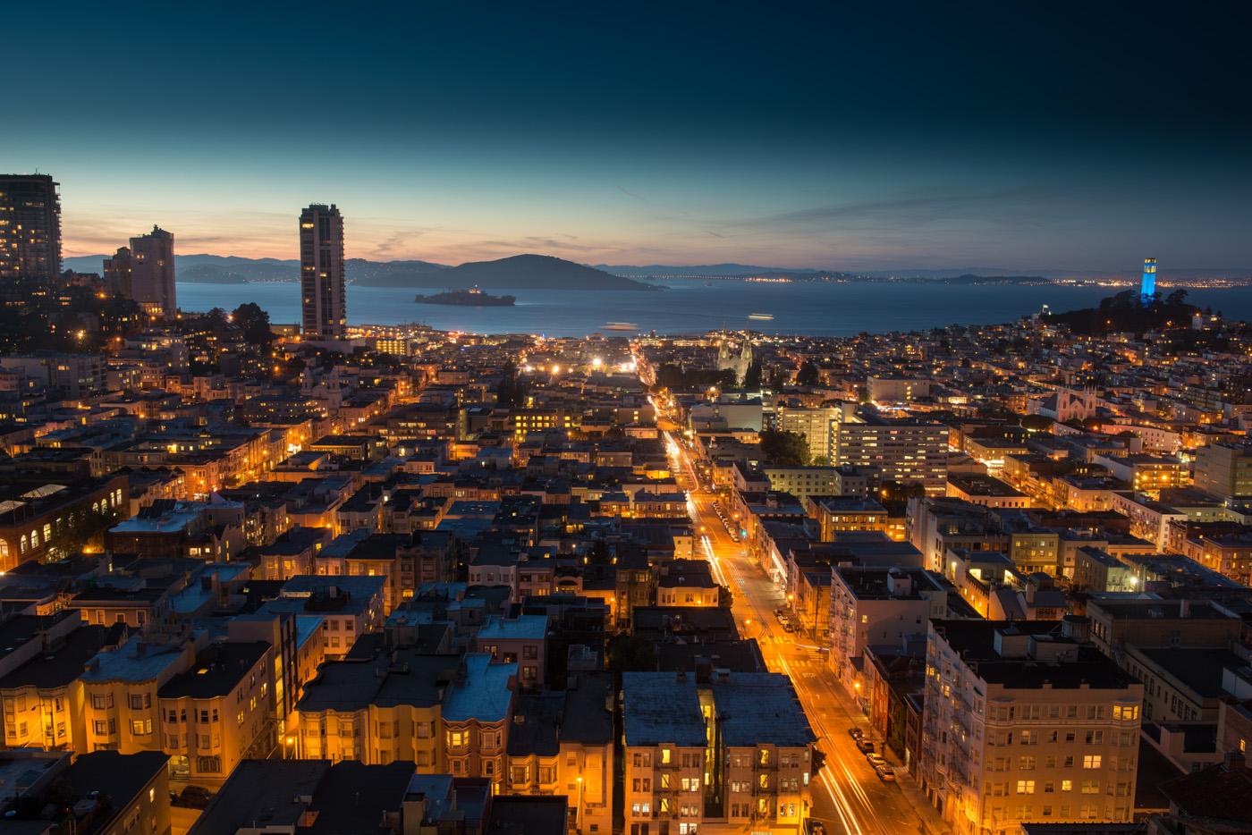 San francisco by night