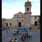 San Francisco de Asís im Abendlicht