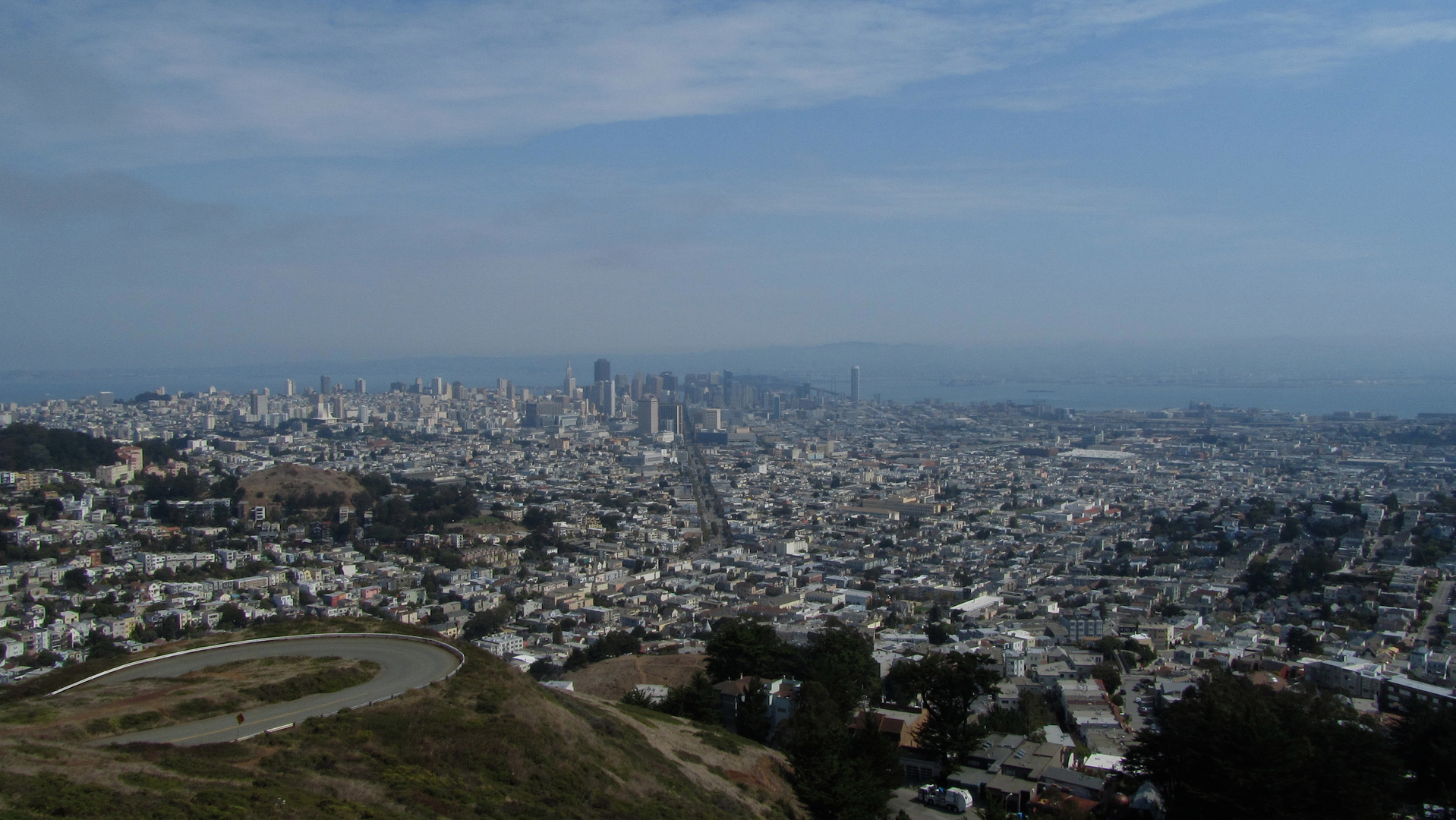 San Francisco from the top