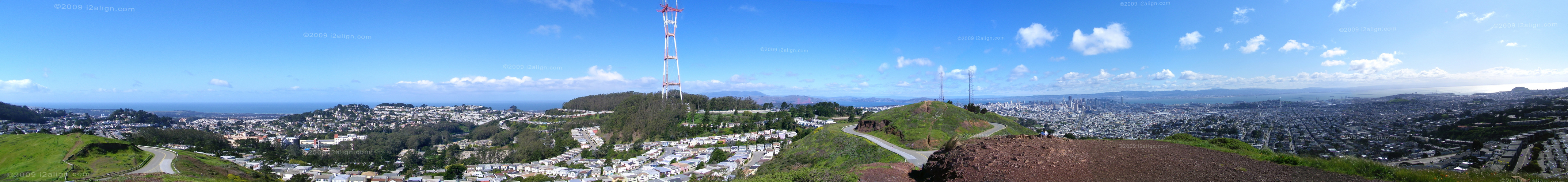 San Francisco from Twin Peaks