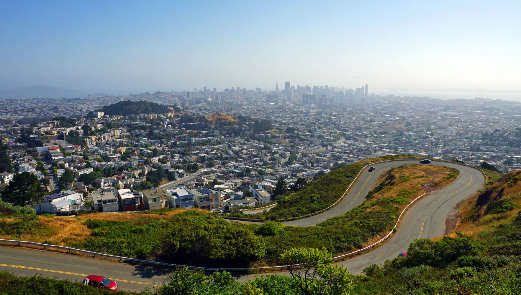 San Francisco liegt uns zu Füßen