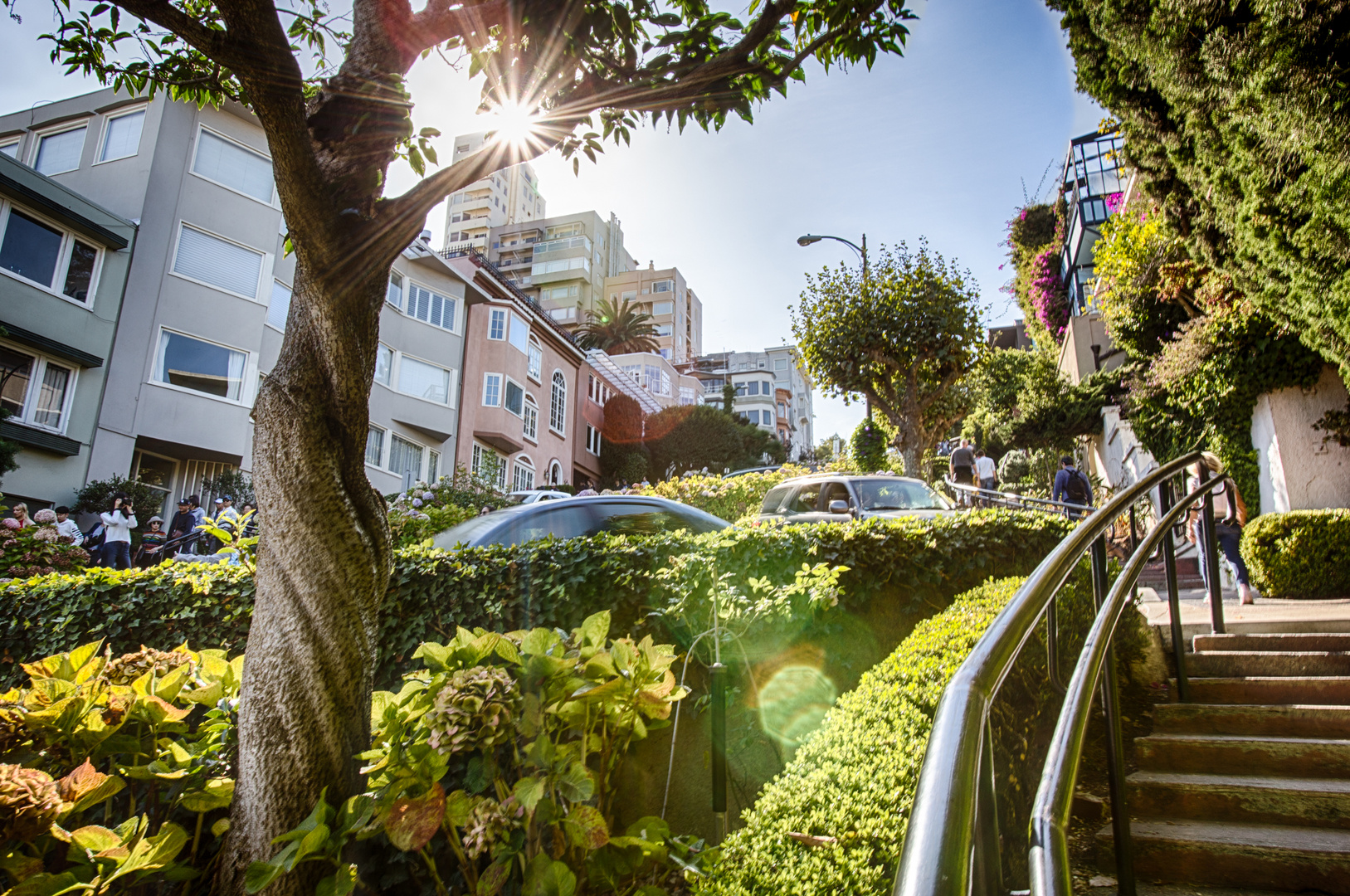 San Francisco Lombard Street Foto Bild Sanfrancisco Usa World Bilder Auf Fotocommunity