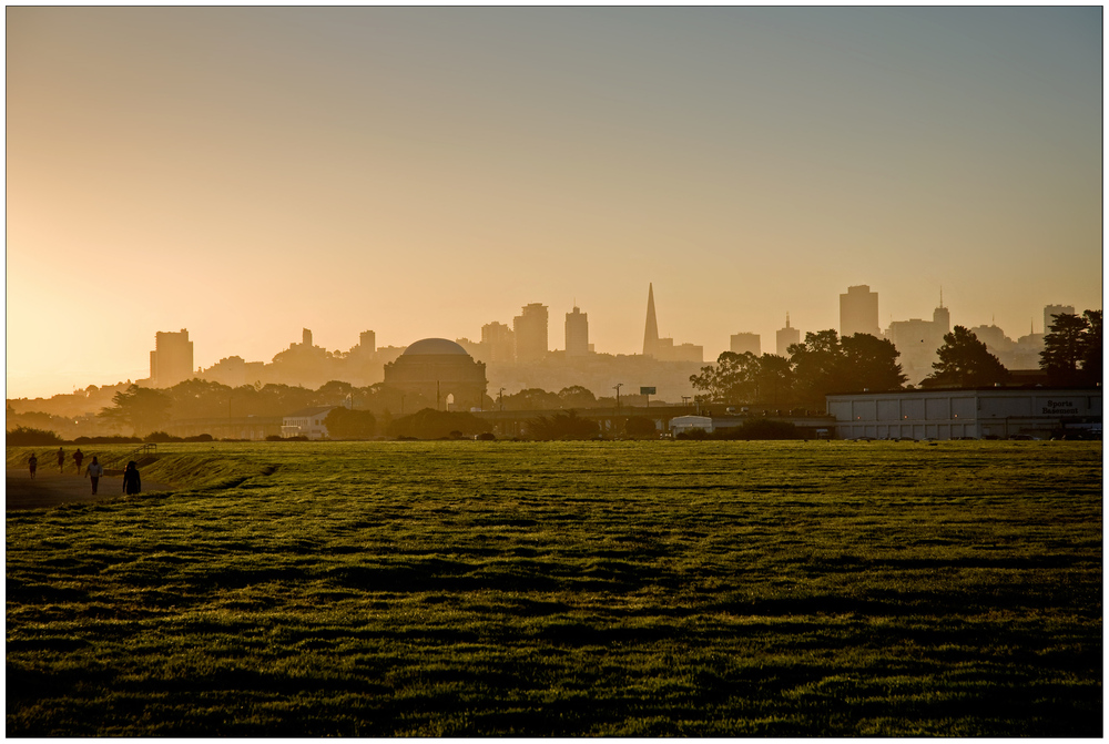 San Francisco morning coming clear and cold