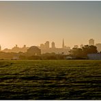 San Francisco morning coming clear and cold