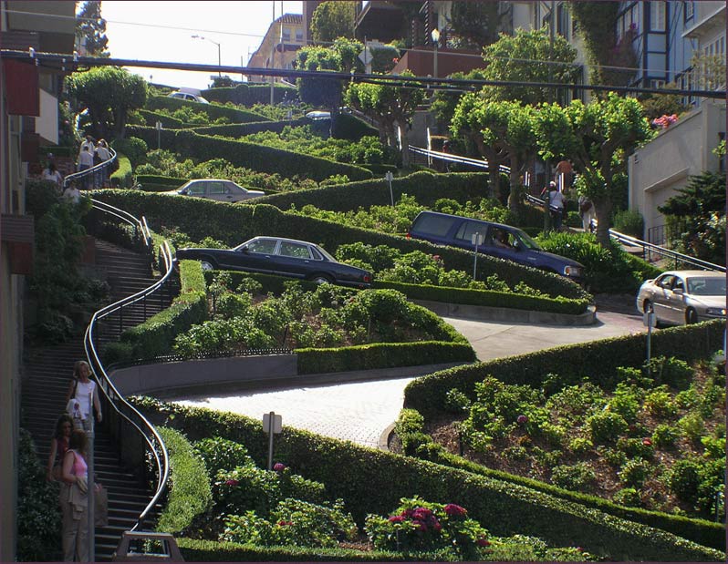 San Francisco,...Lombard Street