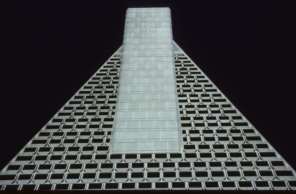 San Francisico - Spitze des Transamerica Pyramid Tower