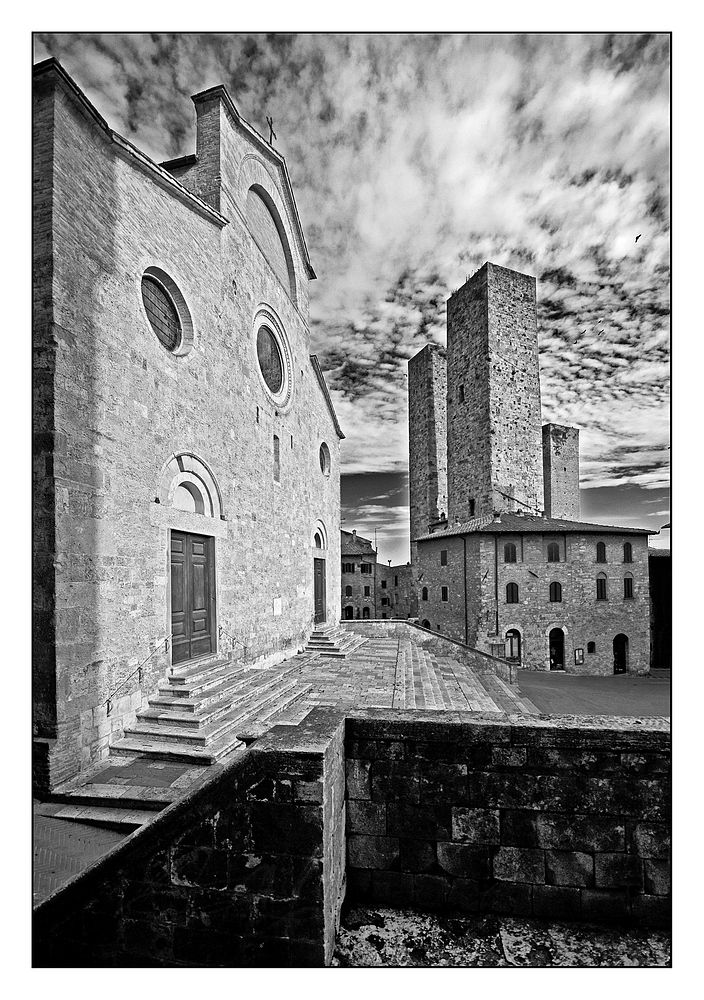 San Gimignano am Morgen
