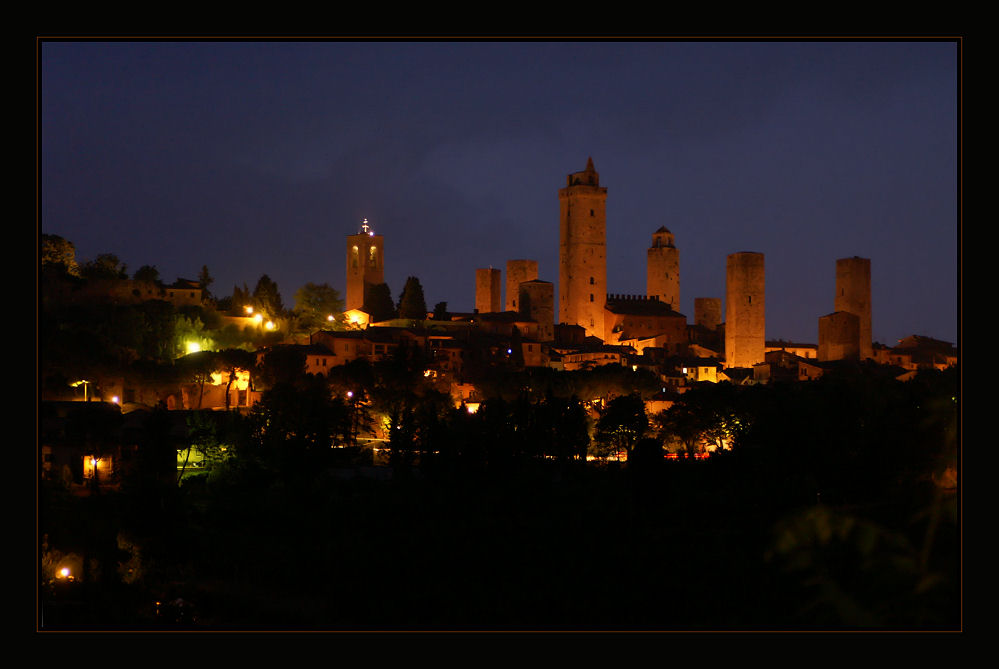 San Gimignano at Night