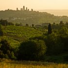 San Gimignano bei Sonnenaufgang