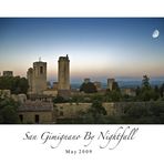 San Gimignano By Nightfall