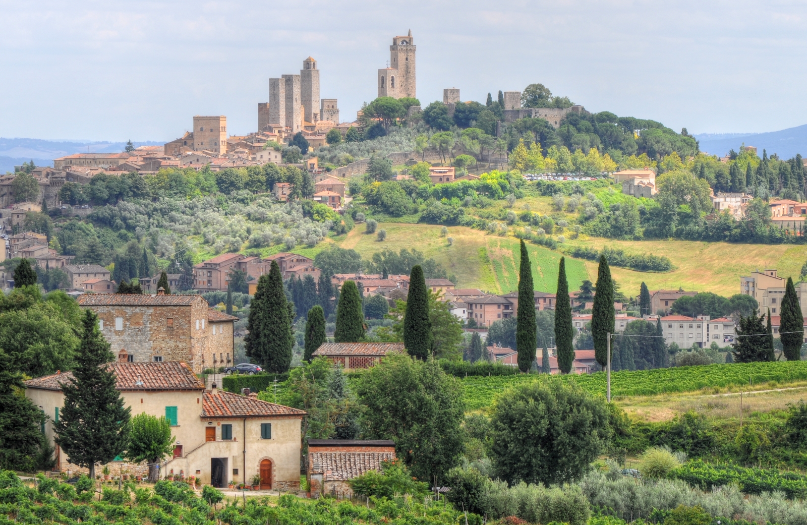 San Gimignano in der Toskana