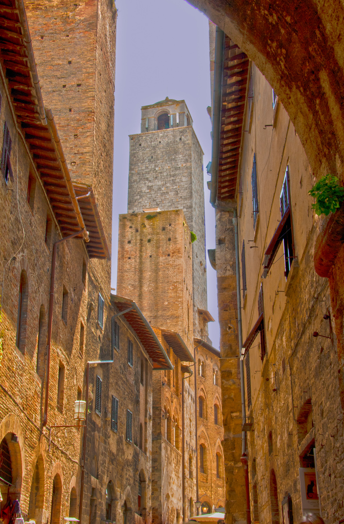 San Gimignano in HDR