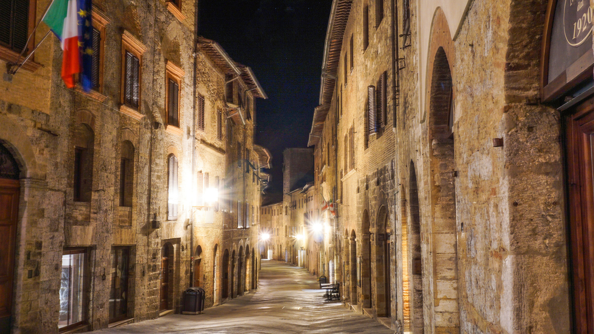 San Gimignano in Ruhe