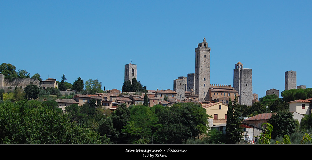 San Gimignano - Manhatten des Mittelalters