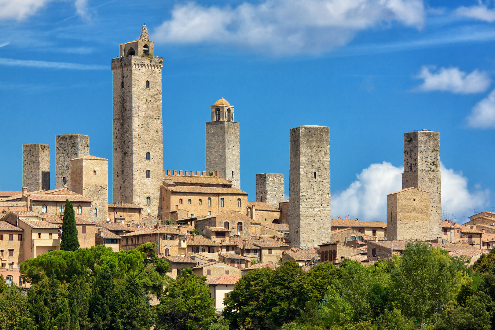 San Gimignano:: Stadtansicht Foto & Bild | europe, italy, vatican city ...