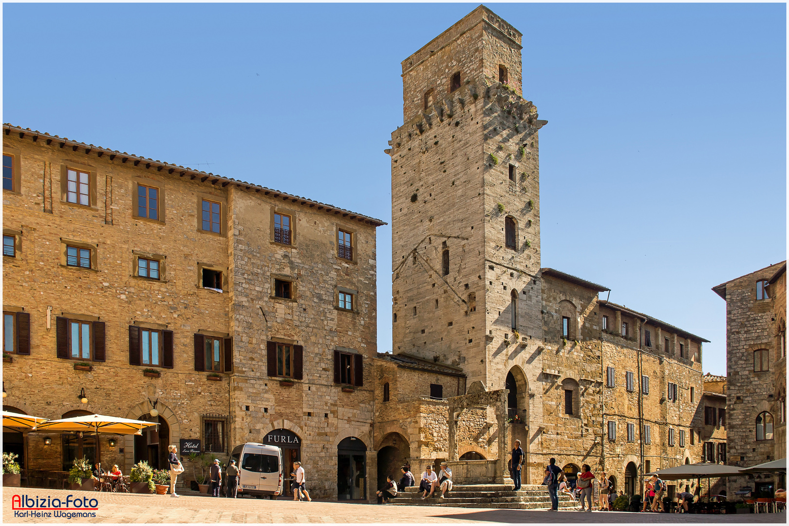 San Gimignano, Toskana (Italien)